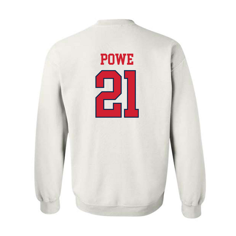 Ole Miss - NCAA Women's Basketball : Debreasha Powe - Fashion Shersey Crewneck Sweatshirt-1