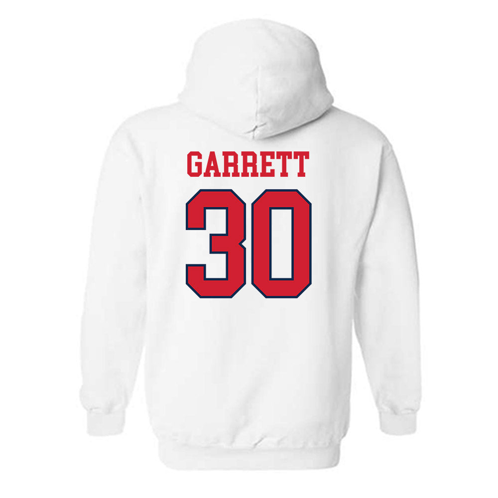 Ole Miss - NCAA Football : Jamichael Garrett - Fashion Shersey Hooded Sweatshirt-1