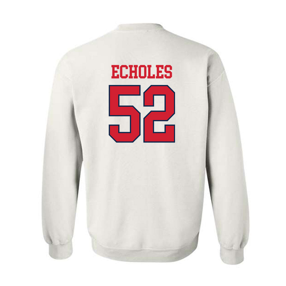Ole Miss - NCAA Football : Will Echoles - Fashion Shersey Crewneck Sweatshirt-1