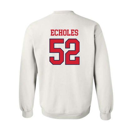 Ole Miss - NCAA Football : Will Echoles - Fashion Shersey Crewneck Sweatshirt-1