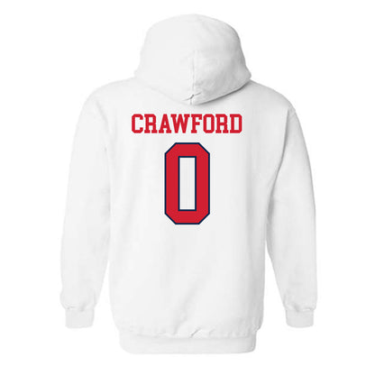 Ole Miss - NCAA Football : Jalyn Crawford - Fashion Shersey Hooded Sweatshirt-1