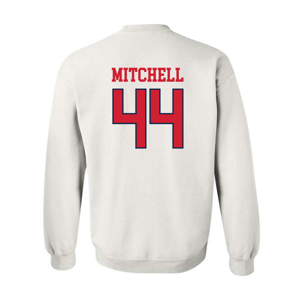 Ole Miss - NCAA Football : Tony Mitchell - Fashion Shersey Crewneck Sweatshirt-1