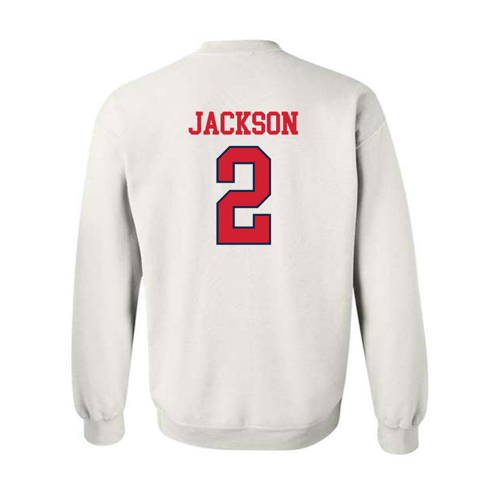 Ole Miss - NCAA Women's Volleyball : Ryea Jackson - Fashion Shersey Crewneck Sweatshirt-1