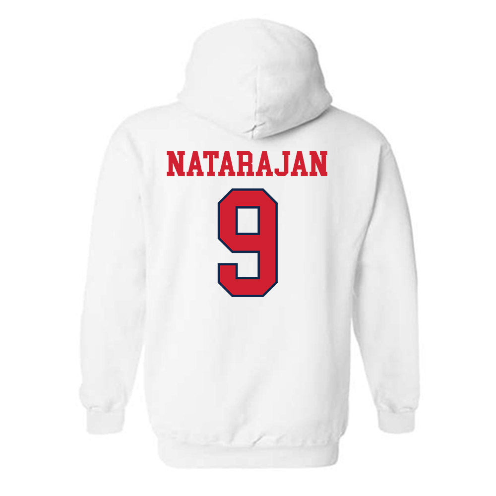 Ole Miss - NCAA Women's Volleyball : Coco Natarajan - Fashion Shersey Hooded Sweatshirt-1