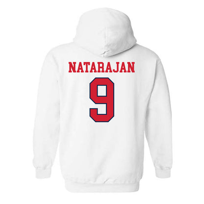 Ole Miss - NCAA Women's Volleyball : Coco Natarajan - Fashion Shersey Hooded Sweatshirt-1