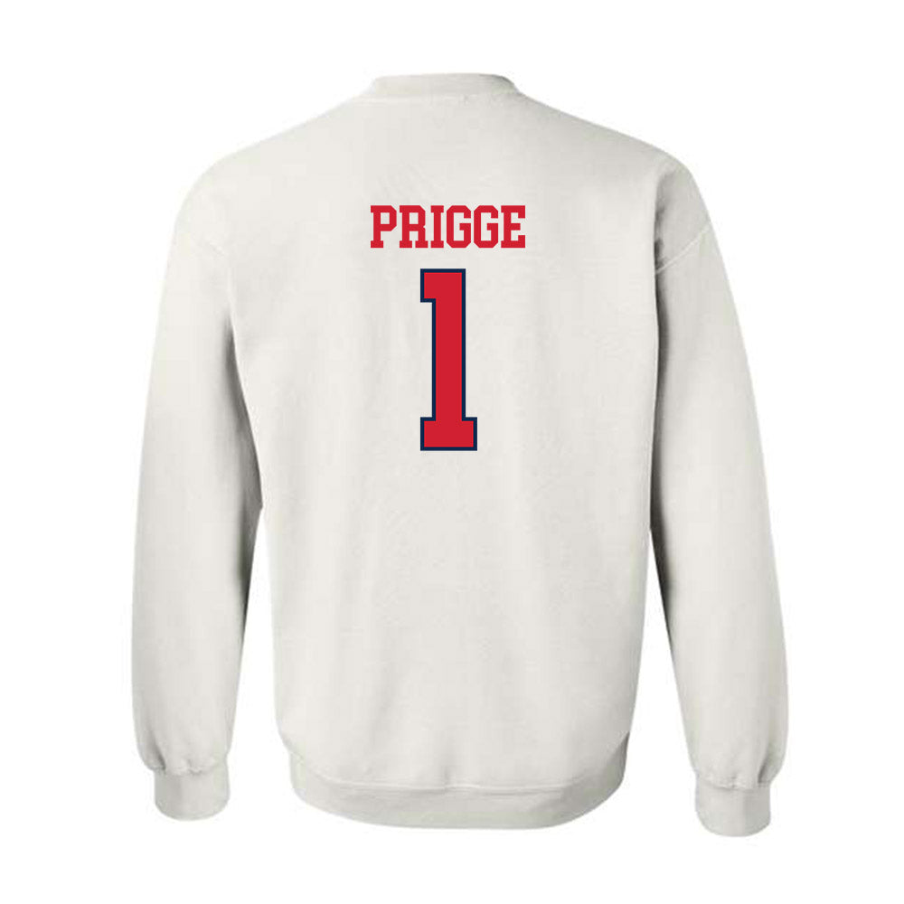 Ole Miss - NCAA Women's Soccer : Taylor Prigge - Fashion Shersey Crewneck Sweatshirt-1