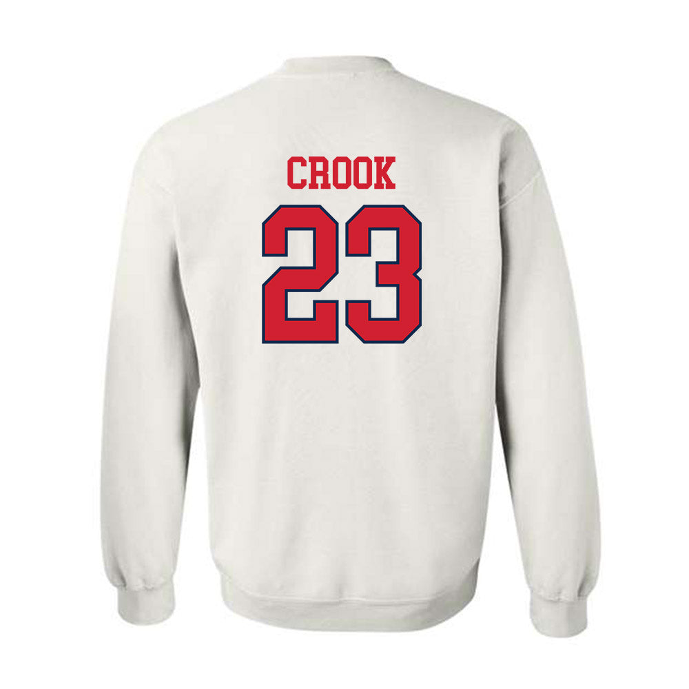 Ole Miss - NCAA Women's Volleyball : Jorda Crook - Fashion Shersey Crewneck Sweatshirt-1