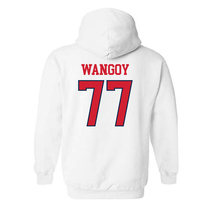 Ole Miss - NCAA Football : Enoch Wangoy - Fashion Shersey Hooded Sweatshirt-1