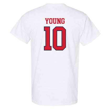 Ole Miss - NCAA Women's Basketball : J'Adore Young - Fashion Shersey T-Shirt-1