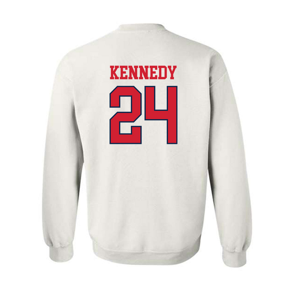 Ole Miss - NCAA Softball : Payton Kennedy - Fashion Shersey Crewneck Sweatshirt-1