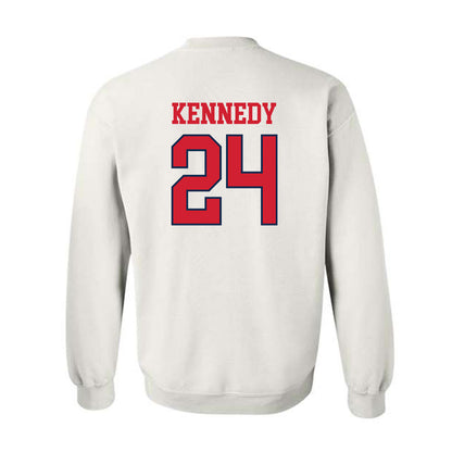 Ole Miss - NCAA Softball : Payton Kennedy - Fashion Shersey Crewneck Sweatshirt-1