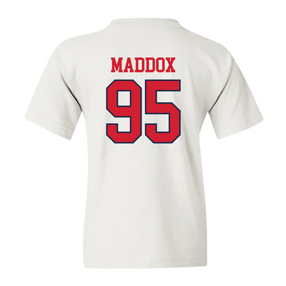 Ole Miss - NCAA Football : Andrew Maddox - Fashion Shersey Youth T-Shirt-1