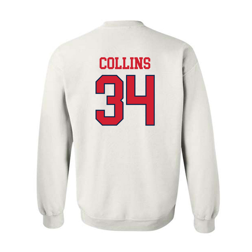 Ole Miss - NCAA Football : Raymond Collins - Fashion Shersey Crewneck Sweatshirt-1