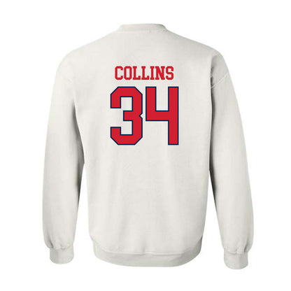 Ole Miss - NCAA Football : Raymond Collins - Fashion Shersey Crewneck Sweatshirt-1