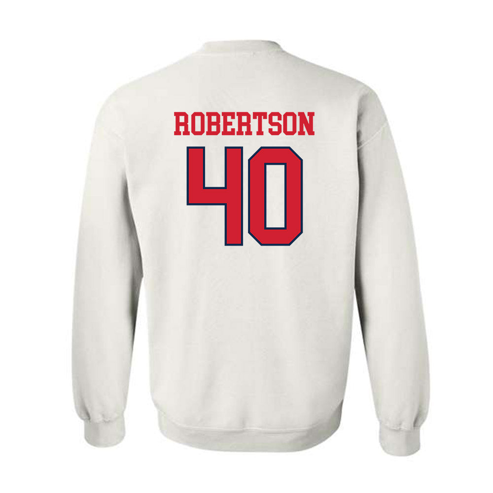 Ole Miss - NCAA Baseball : JP Robertson - Fashion Shersey Crewneck Sweatshirt-1
