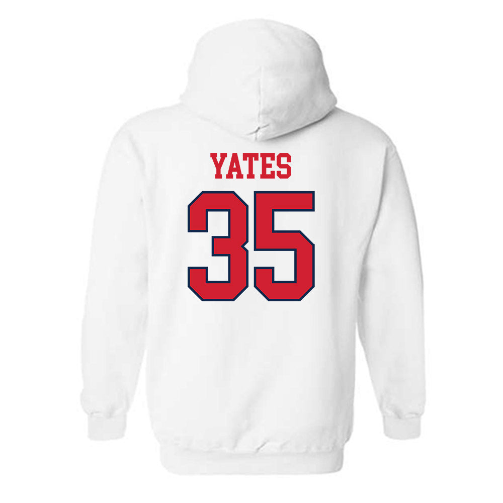 Ole Miss - NCAA Football : Damarius Yates - Fashion Shersey Hooded Sweatshirt-1