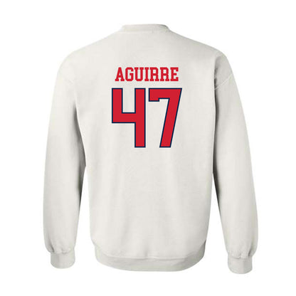 Ole Miss - NCAA Football : Anthony Aguirre - Fashion Shersey Crewneck Sweatshirt-1