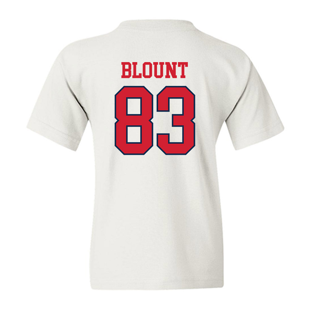 Ole Miss - NCAA Football : Levi Blount - Fashion Shersey Youth T-Shirt-1
