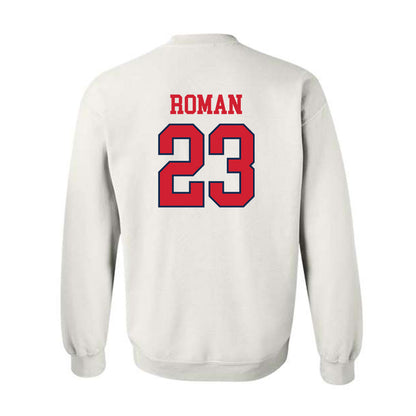 Ole Miss - NCAA Softball : Taylor Roman - Fashion Shersey Crewneck Sweatshirt-1