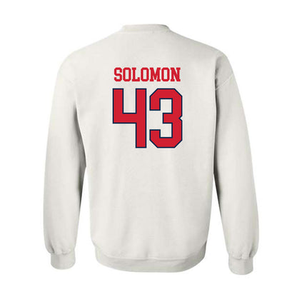 Ole Miss - NCAA Football : Isreal Solomon - Fashion Shersey Crewneck Sweatshirt-1