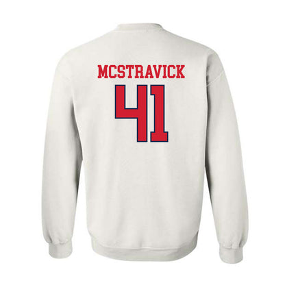 Ole Miss - NCAA Football : Peter Mcstravick - Fashion Shersey Crewneck Sweatshirt-1