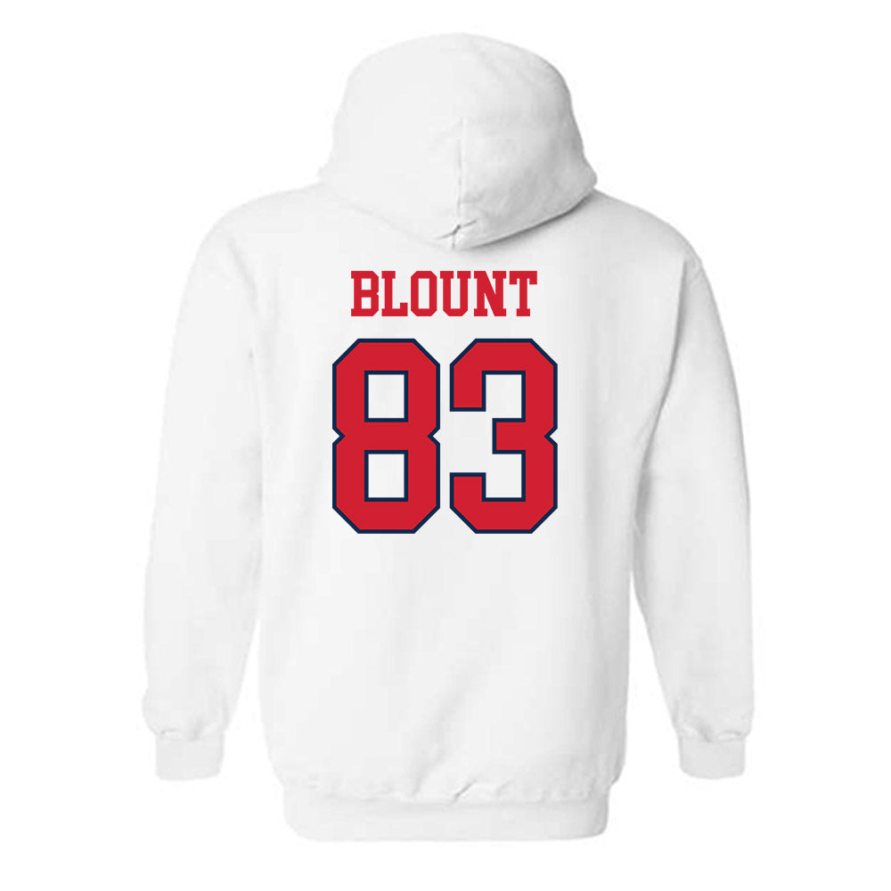 Ole Miss - NCAA Football : Levi Blount - Fashion Shersey Hooded Sweatshirt-1