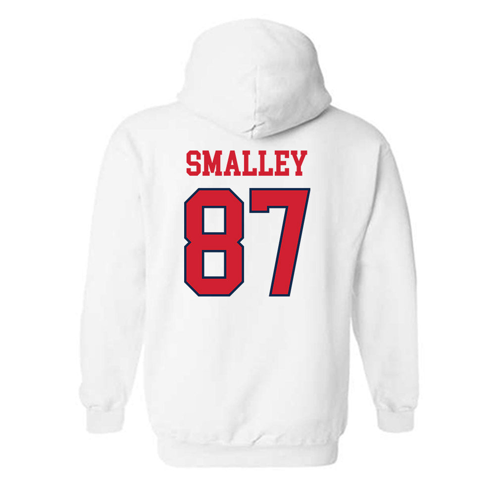 Ole Miss - NCAA Football : Wyatt Smalley - Fashion Shersey Hooded Sweatshirt-1