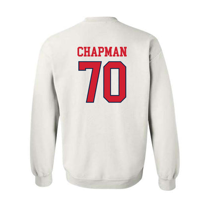 Ole Miss - NCAA Football : Jalan Chapman - Fashion Shersey Crewneck Sweatshirt-1