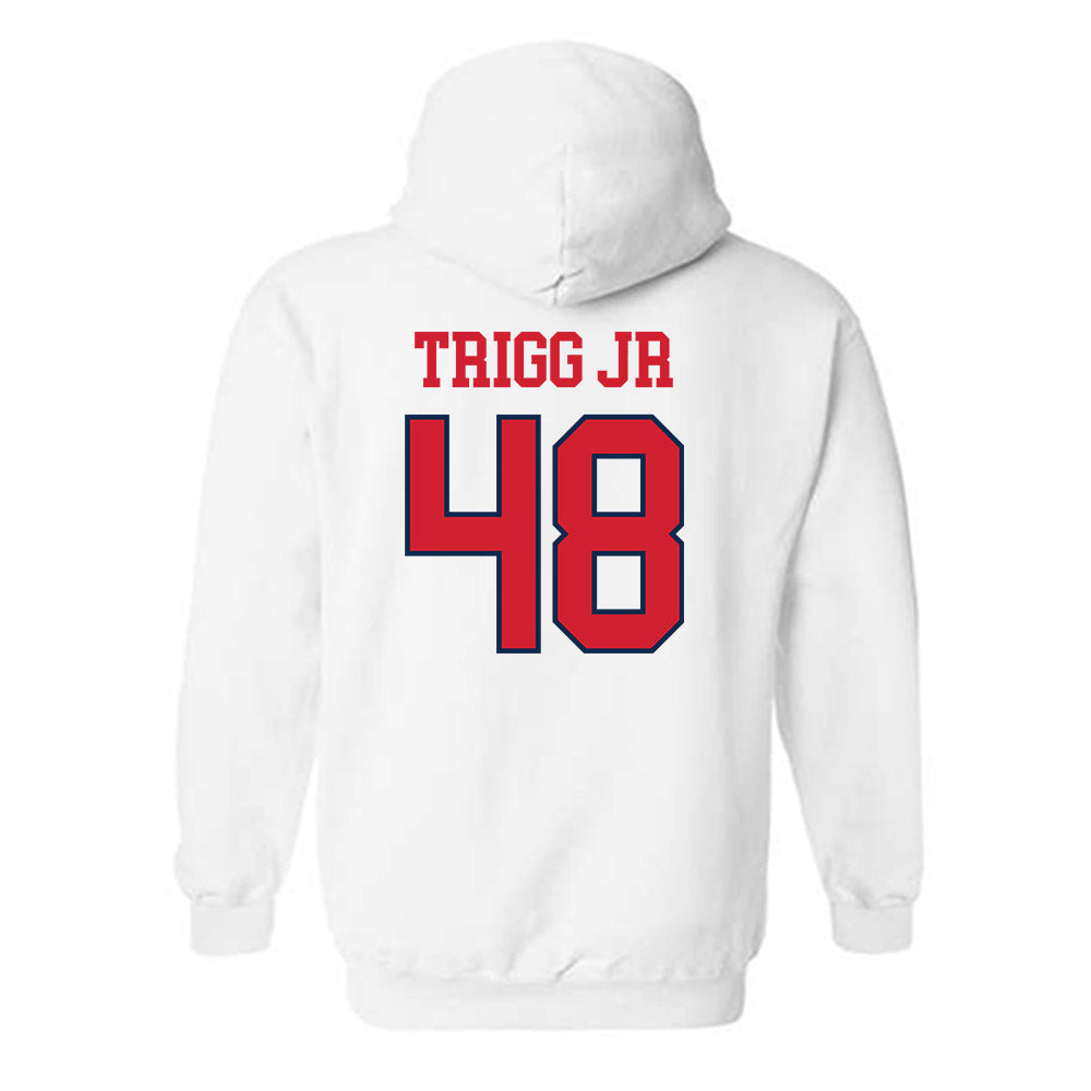 Ole Miss - NCAA Football : Mark Trigg Jr - Fashion Shersey Hooded Sweatshirt-1