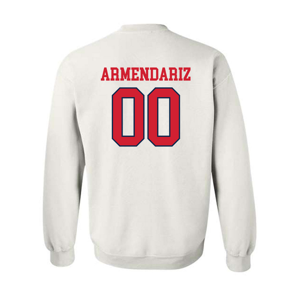Ole Miss - NCAA Softball : Madelyn Armendariz - Fashion Shersey Crewneck Sweatshirt-1