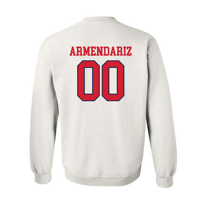 Ole Miss - NCAA Softball : Madelyn Armendariz - Fashion Shersey Crewneck Sweatshirt-1