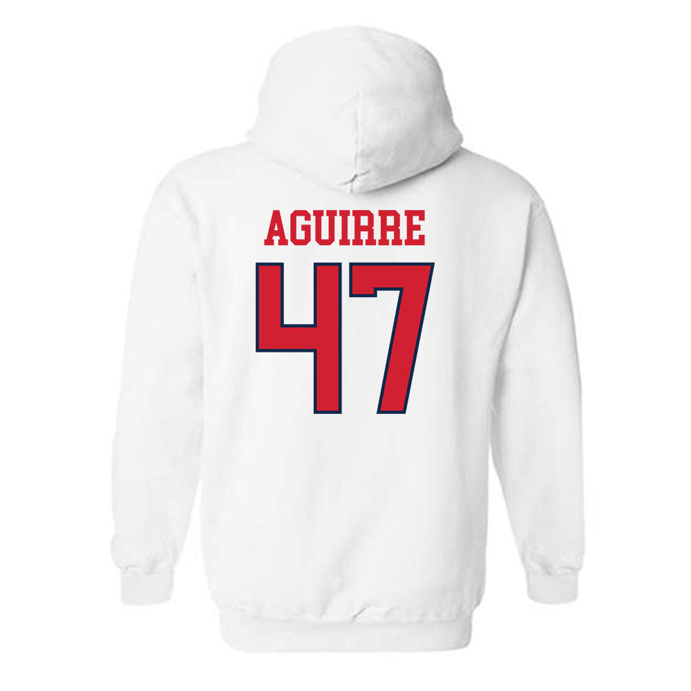 Ole Miss - NCAA Football : Anthony Aguirre - Fashion Shersey Hooded Sweatshirt-1