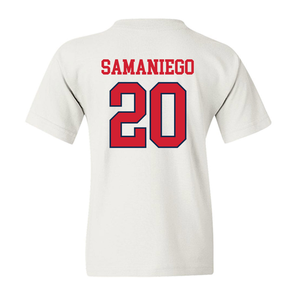 Ole Miss - NCAA Women's Volleyball : Vivianna Samaniego - Fashion Shersey Youth T-Shirt-1