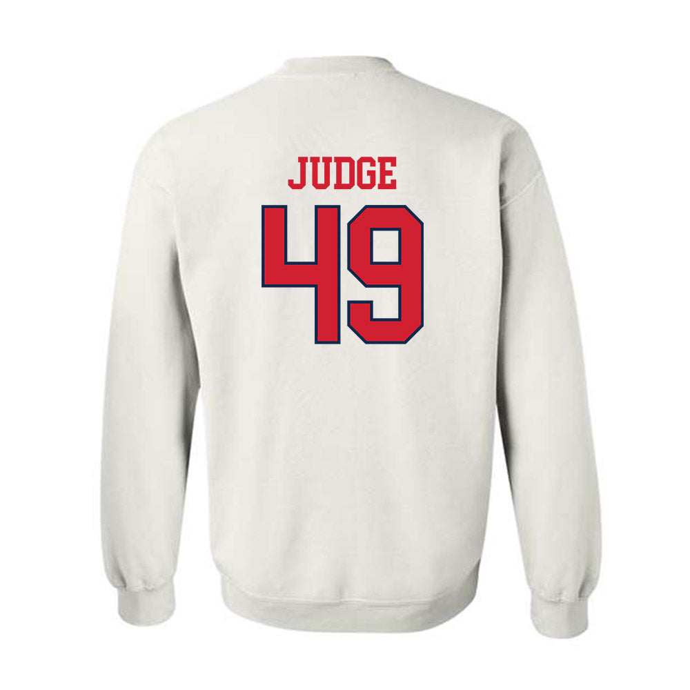 Ole Miss - NCAA Football : Sean Judge - Fashion Shersey Crewneck Sweatshirt-1