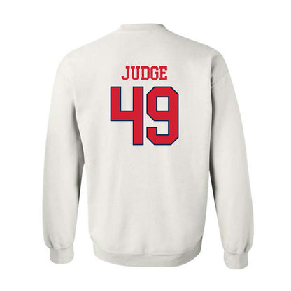 Ole Miss - NCAA Football : Sean Judge - Fashion Shersey Crewneck Sweatshirt-1