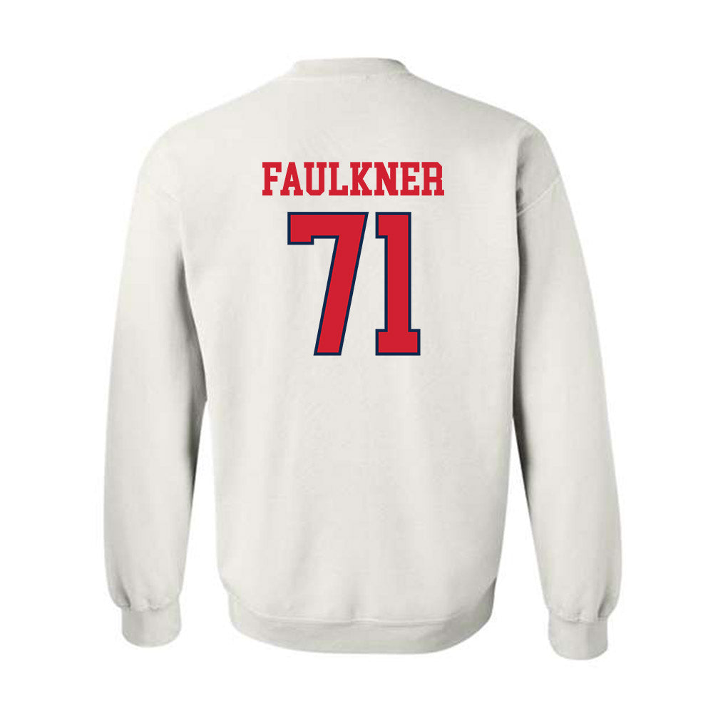 Ole Miss - NCAA Football : Emanuel Faulkner - Fashion Shersey Crewneck Sweatshirt-1