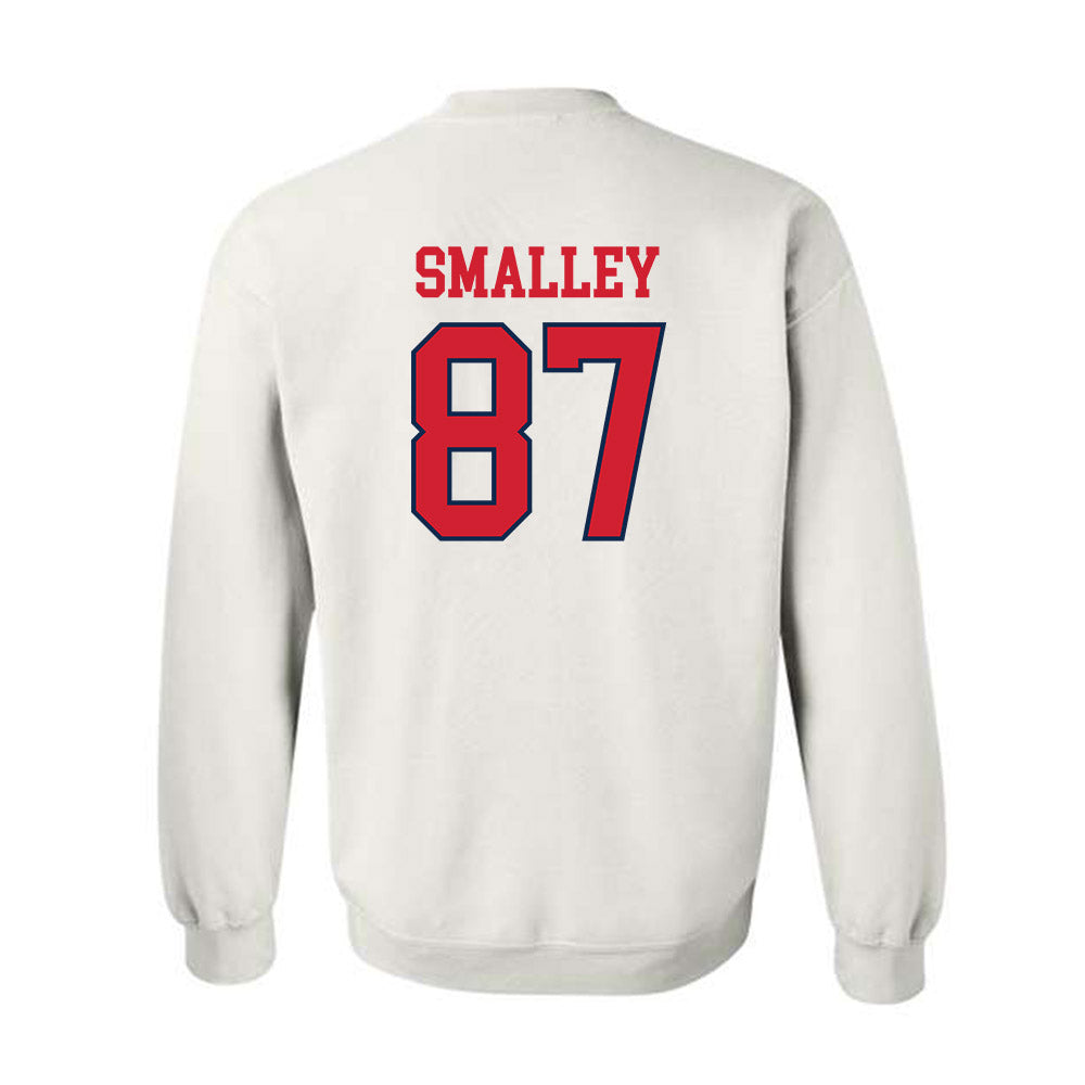 Ole Miss - NCAA Football : Wyatt Smalley - Fashion Shersey Crewneck Sweatshirt-1