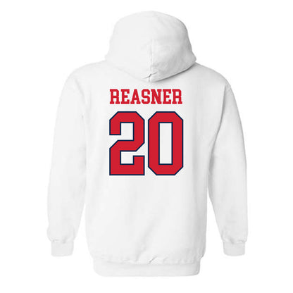 Ole Miss - NCAA Softball : Cassie Reasner - Fashion Shersey Hooded Sweatshirt-1