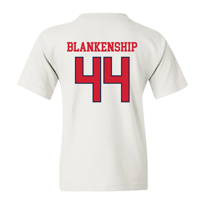 Ole Miss - NCAA Football : Caleb Blankenship - Fashion Shersey Youth T-Shirt-1