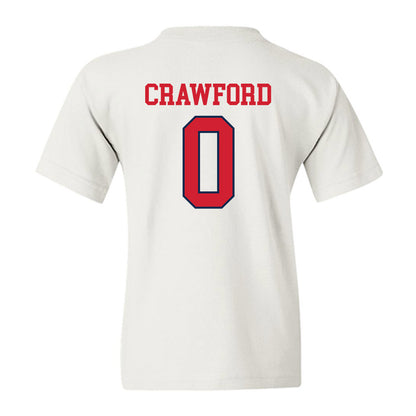 Ole Miss - NCAA Football : Jalyn Crawford - Fashion Shersey Youth T-Shirt-1