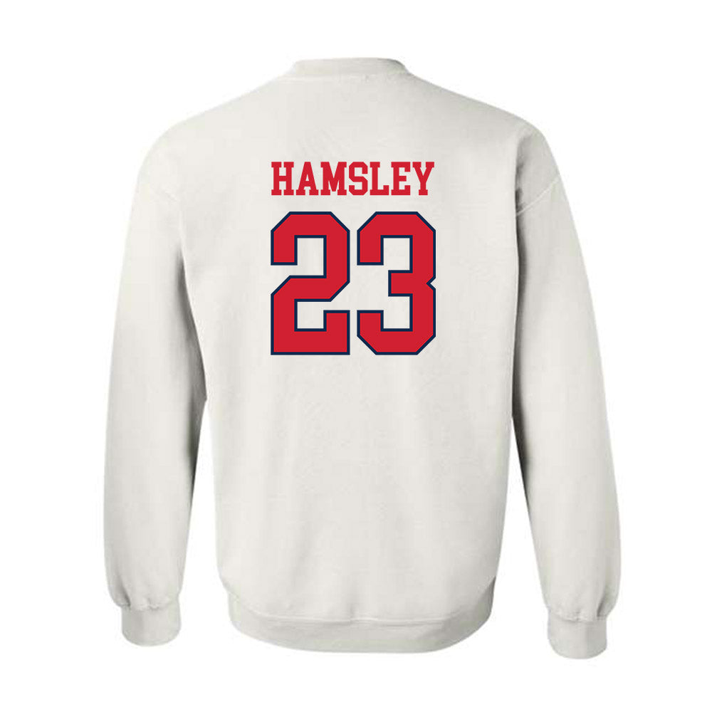 Ole Miss - NCAA Football : George Hamsley - Fashion Shersey Crewneck Sweatshirt-1
