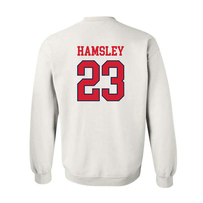Ole Miss - NCAA Football : George Hamsley - Fashion Shersey Crewneck Sweatshirt-1