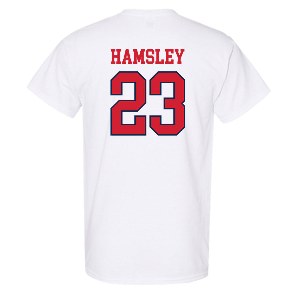 Ole Miss - NCAA Football : George Hamsley - Fashion Shersey T-Shirt-1