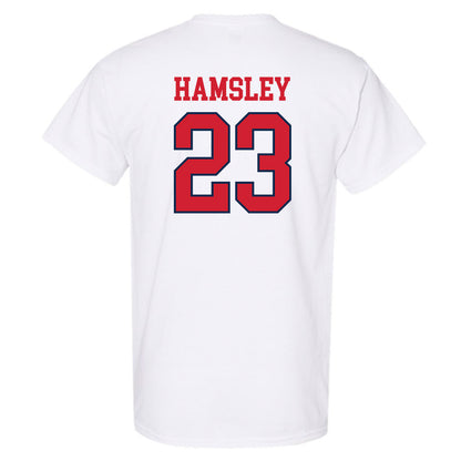 Ole Miss - NCAA Football : George Hamsley - Fashion Shersey T-Shirt-1