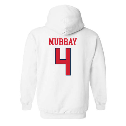 Ole Miss - NCAA Women's Basketball : Jayla Murray - Fashion Shersey Hooded Sweatshirt-1