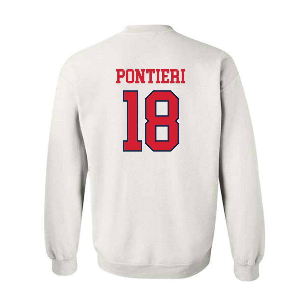 Ole Miss - NCAA Women's Soccer : Bella Pontieri - Fashion Shersey Crewneck Sweatshirt-1