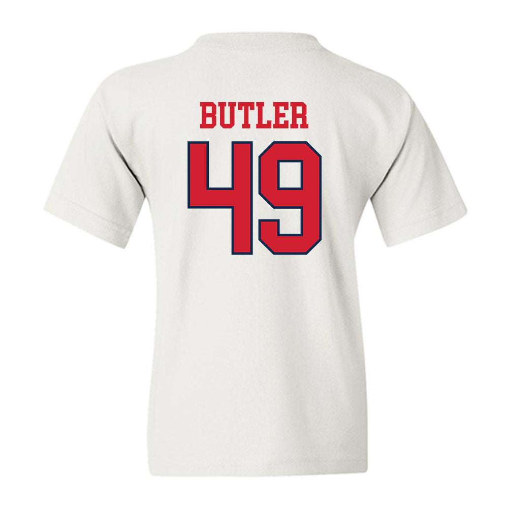 Ole Miss - NCAA Football : Tah'J Butler - Fashion Shersey Youth T-Shirt-1