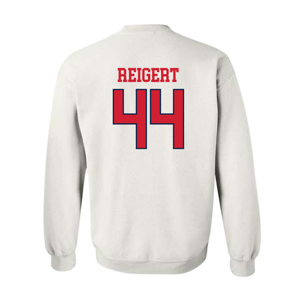 Ole Miss - NCAA Baseball : Jake Reigert - Fashion Shersey Crewneck Sweatshirt-1