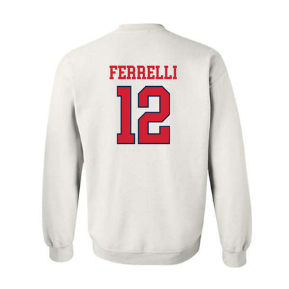Ole Miss - NCAA Football : Luke Ferrelli - Fashion Shersey Crewneck Sweatshirt-1