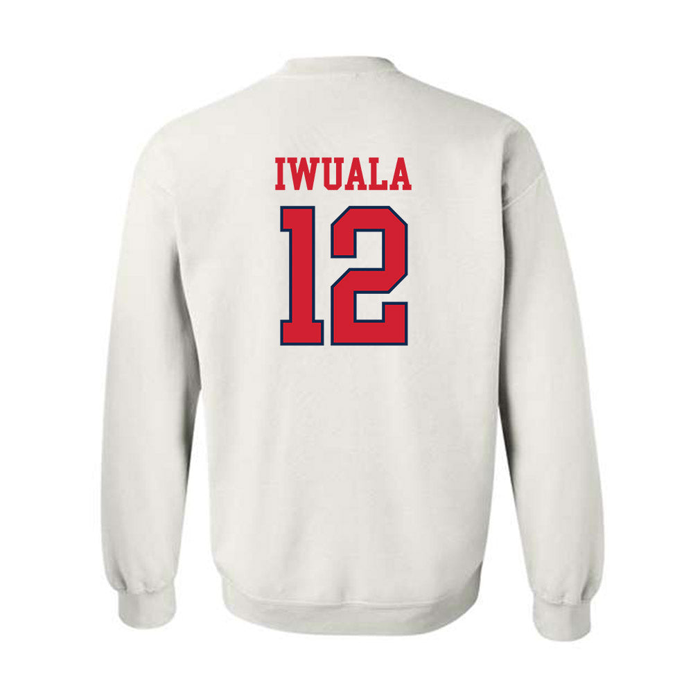 Ole Miss - NCAA Women's Basketball : Christeen Iwuala - Fashion Shersey Crewneck Sweatshirt-1